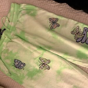 Ripndip Mint Green Tie-Dye Sweatpants
